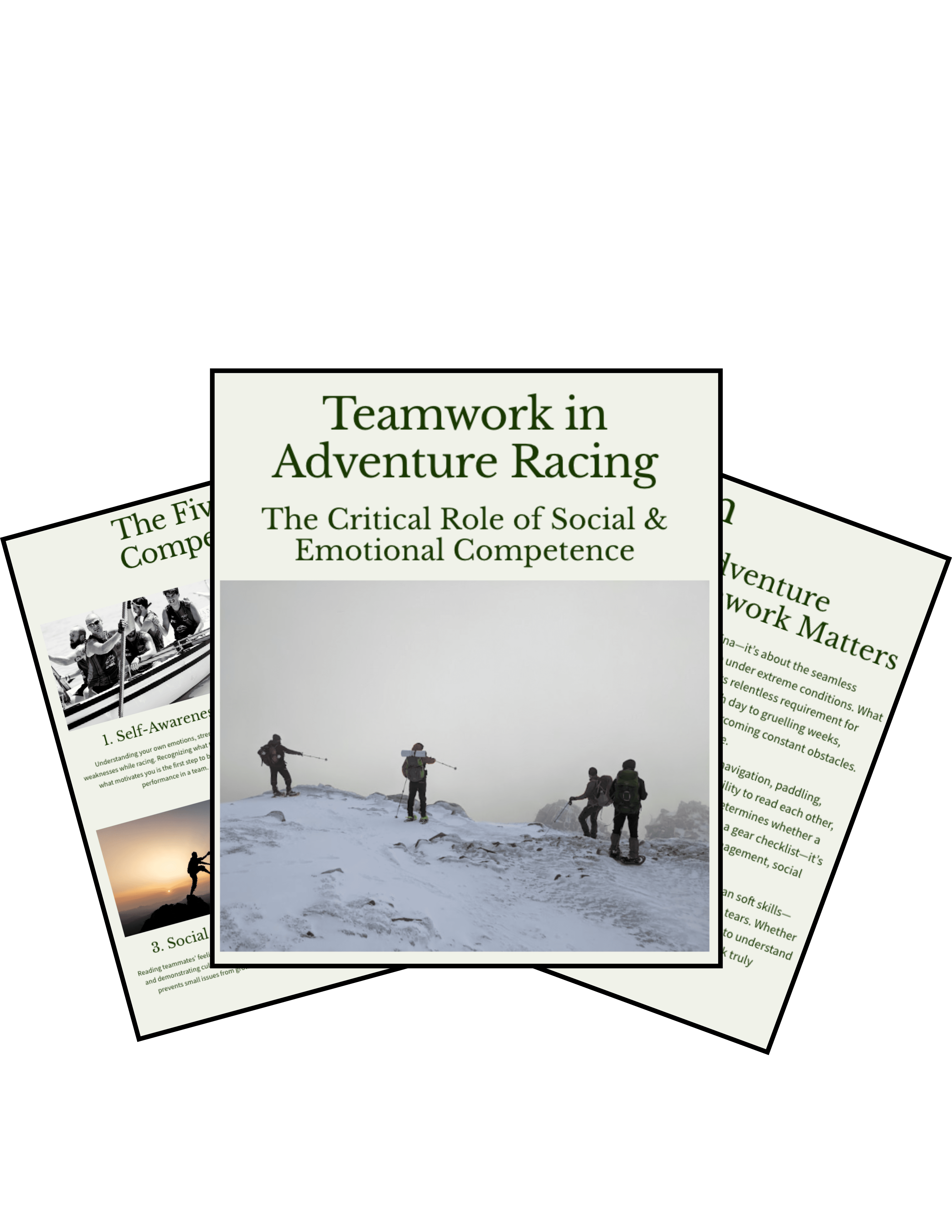 A Guide to Teamwork in Adventure Racing